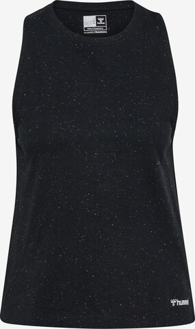 Hummel Sports Top 'MT' in Black: front