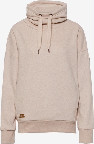 Ragwear Sweatshirt 'Julissa' in Beige: front