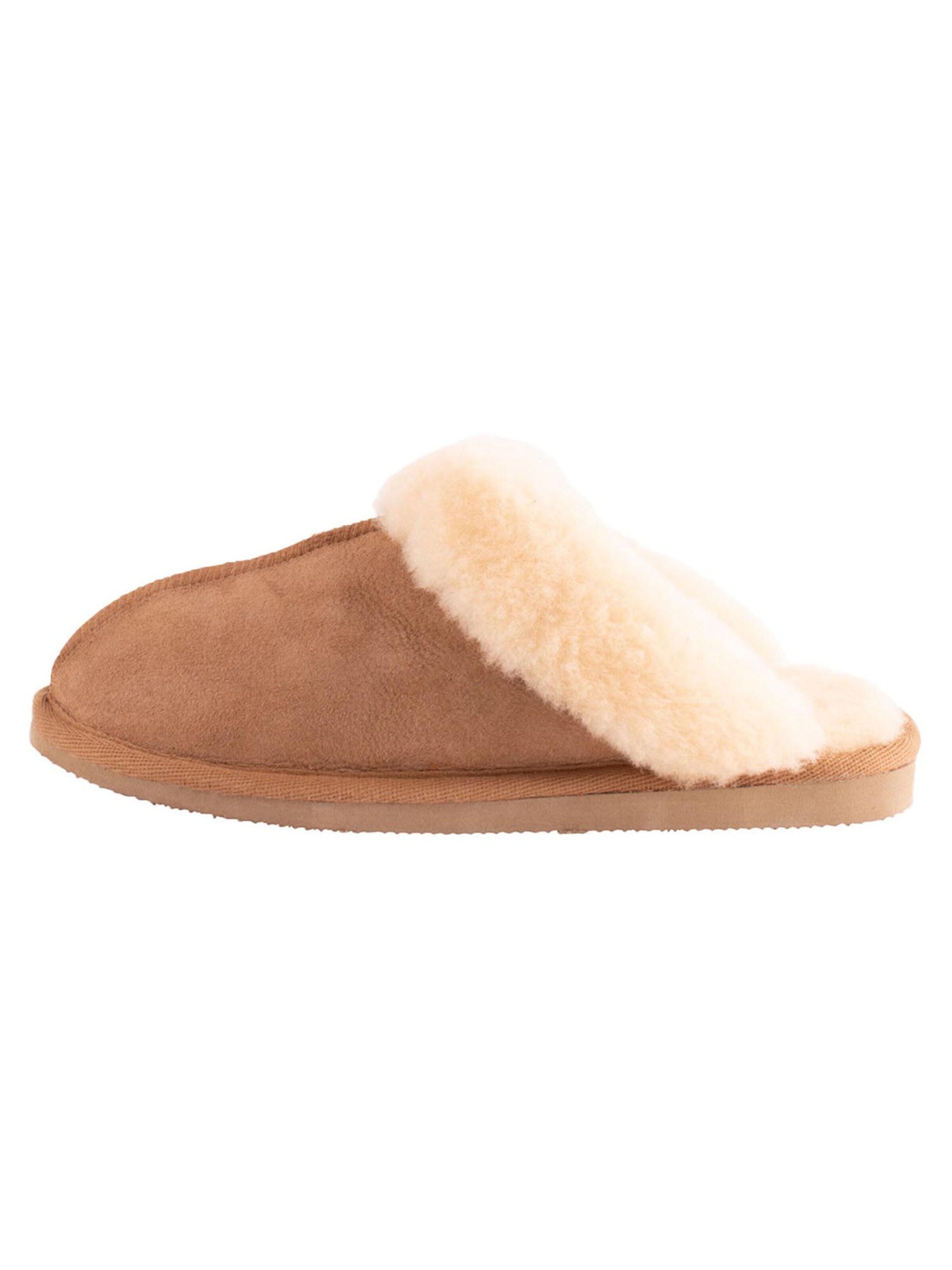 SHEPHERD Slippers 'Jessica' in Brown: front