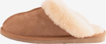 SHEPHERD Slippers 'Jessica' in Brown: front