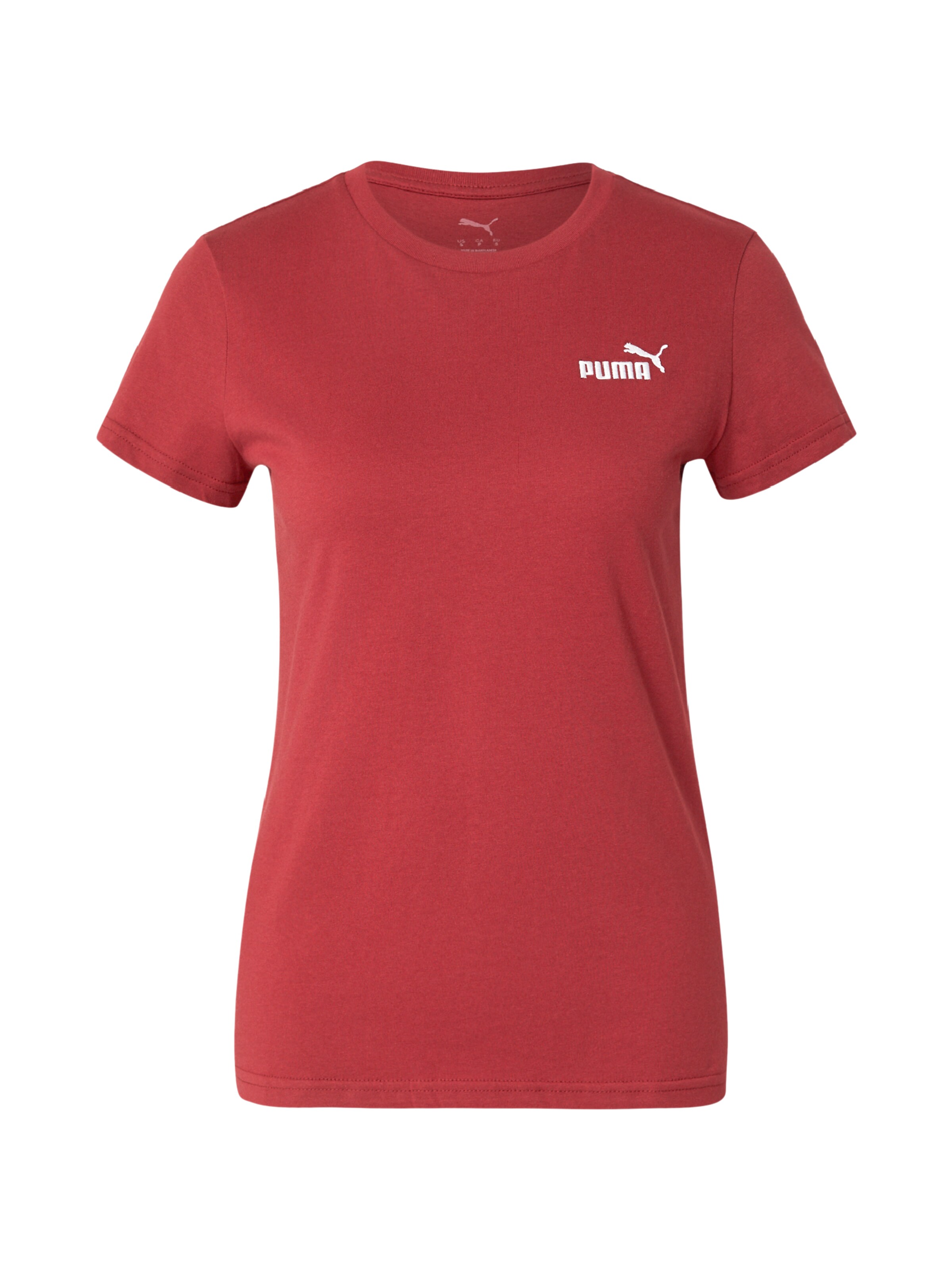 PUMA Funkční tričko 'ESS Small No. 1' ve velikosti XS - malinová / bílá, Produkt