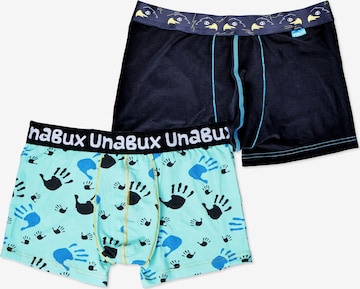 UNABUX Boxer shorts in Blue: front