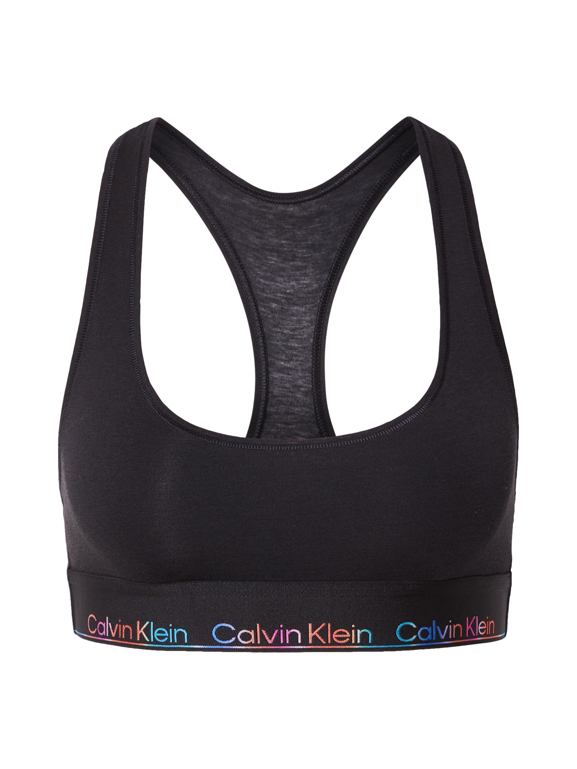 Calvin Klein Underwear Bustier Melltartó - fekete: elől