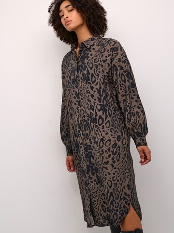 Robe-chemise 'Jemma' Kaffe en marron
