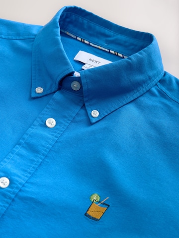 Coupe regular Chemise Next en bleu