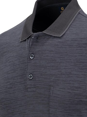 Cizgi Triko Shirt‌‌‌‌‌‌ in Grau