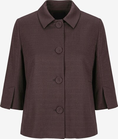 Ulla Popken Between-season jacket in M-L in Chocolate, Item view