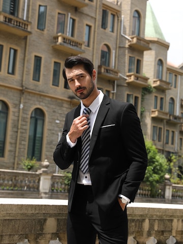 Youthup Slim fit Suit Jacket in Black