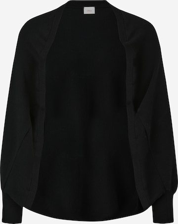 s.Oliver Knit Cardigan in Black: front