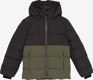 COLOR KIDS Steppjacke ' COJacket Quilt - Colorblock ' in Grün: Vorderseite