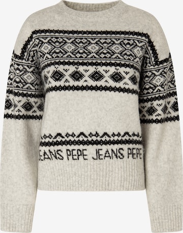 Pepe Jeans Sweater 'ELODIE' in Beige: front