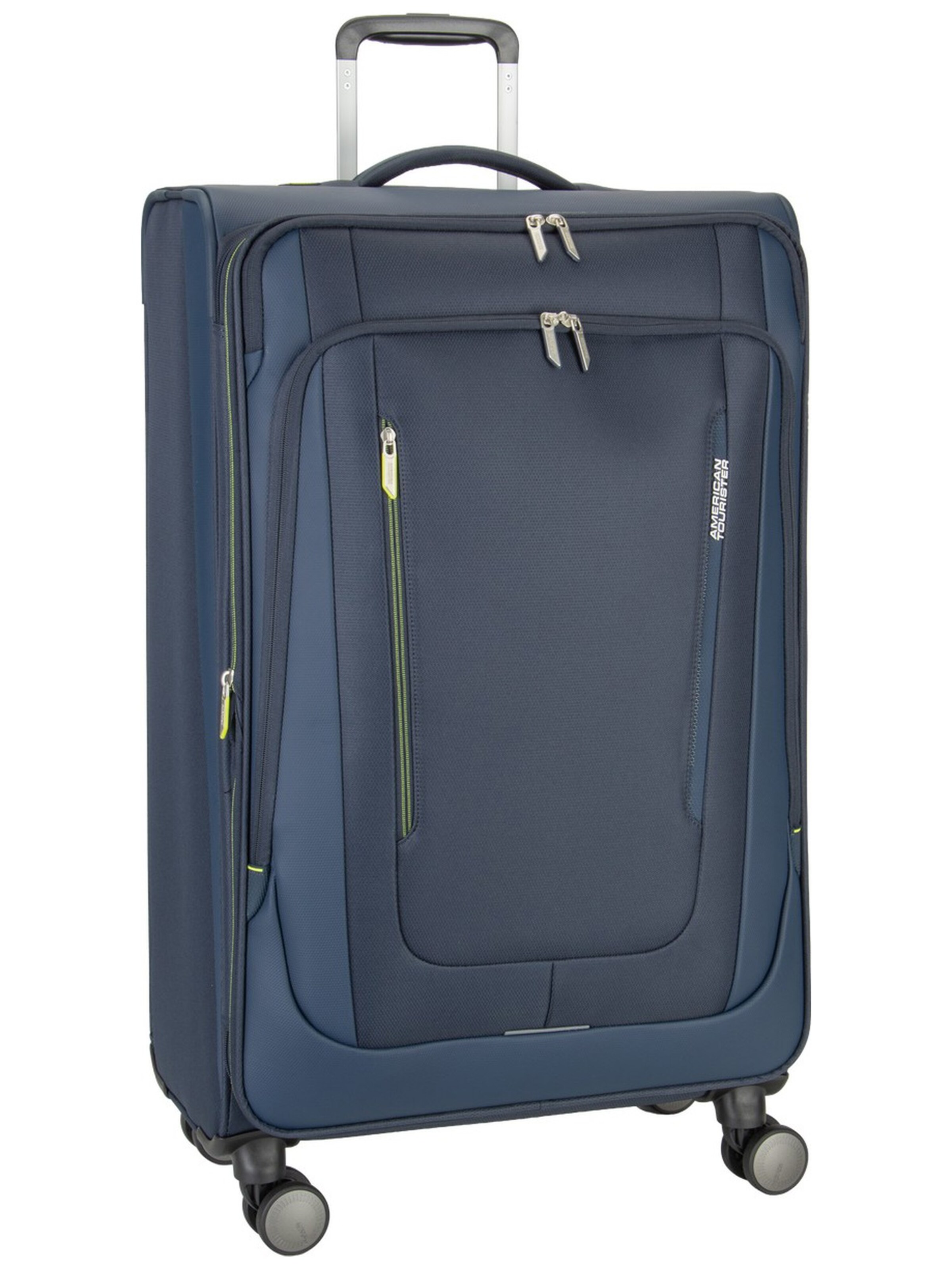 American Tourister Trolley in Blau: Vorderseite
