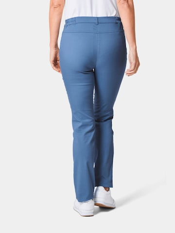 Goldner Regular Trousers 'Carla' in Blue