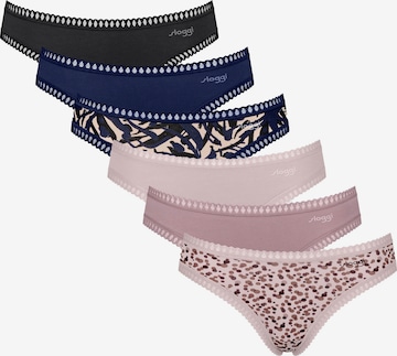 Slip SLOGGI en bleu : devant