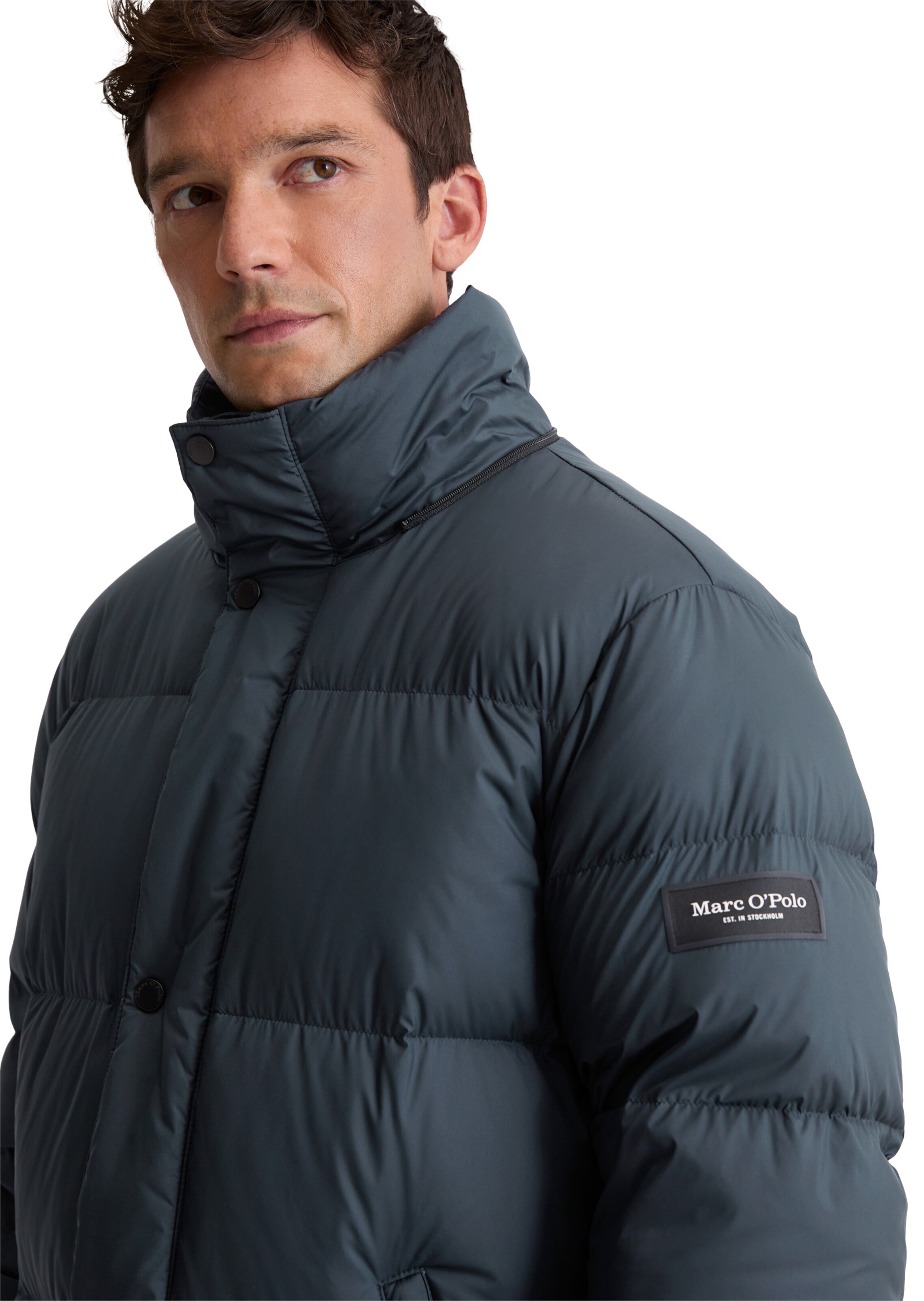 Marc O'Polo Winterjas in Blauw