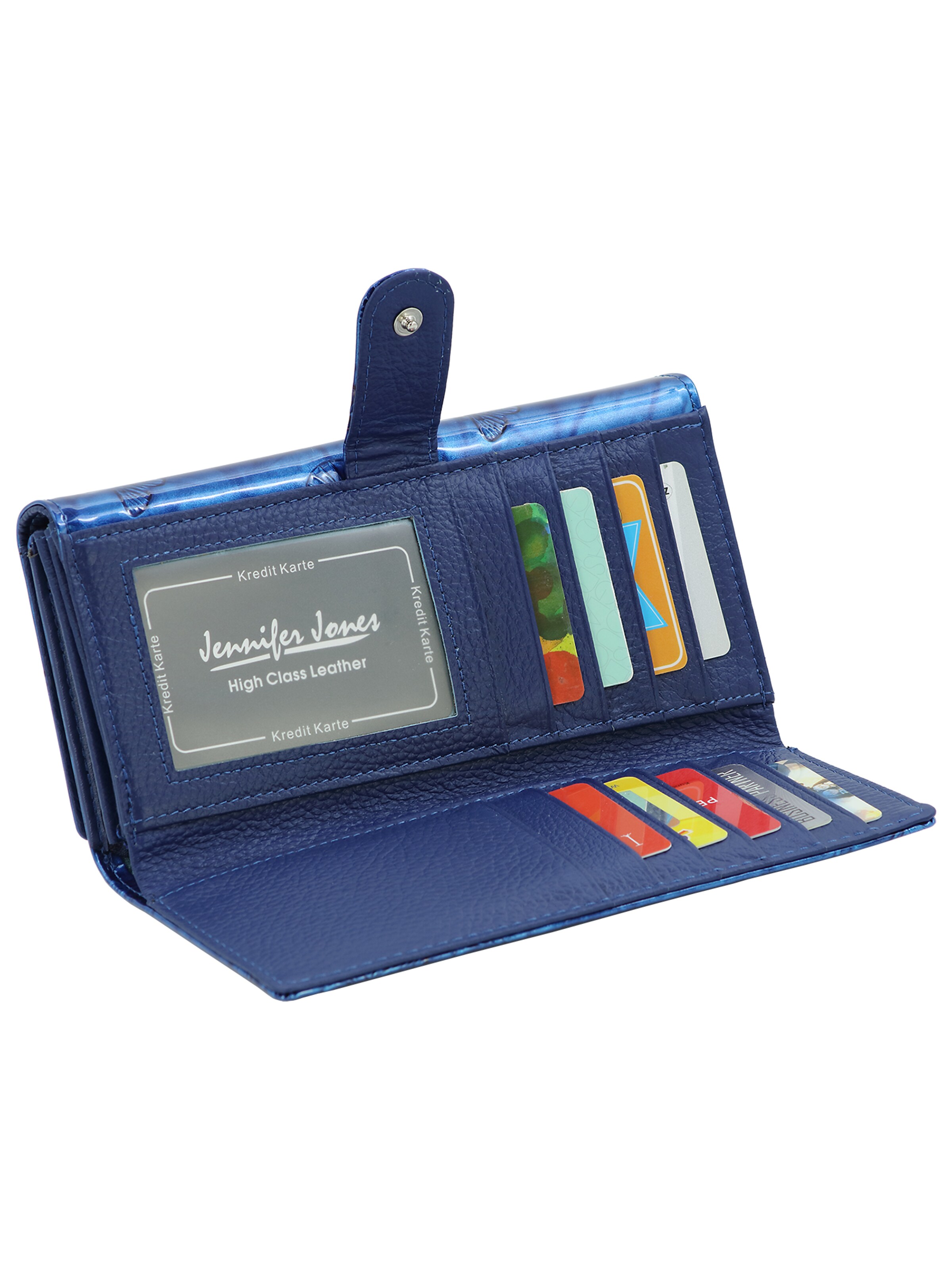 Jennifer Jones Wallet in Blue