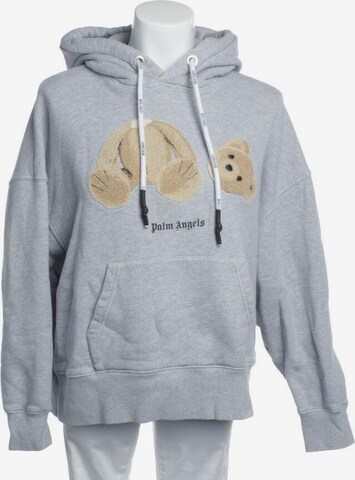 Palm Angels Sweatshirt & Zip-Up Hoodie in M in Grey: front