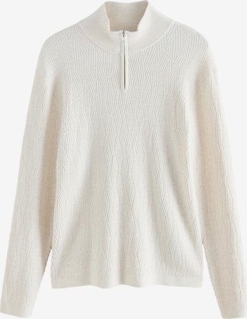 Next - Pullover em branco: frente