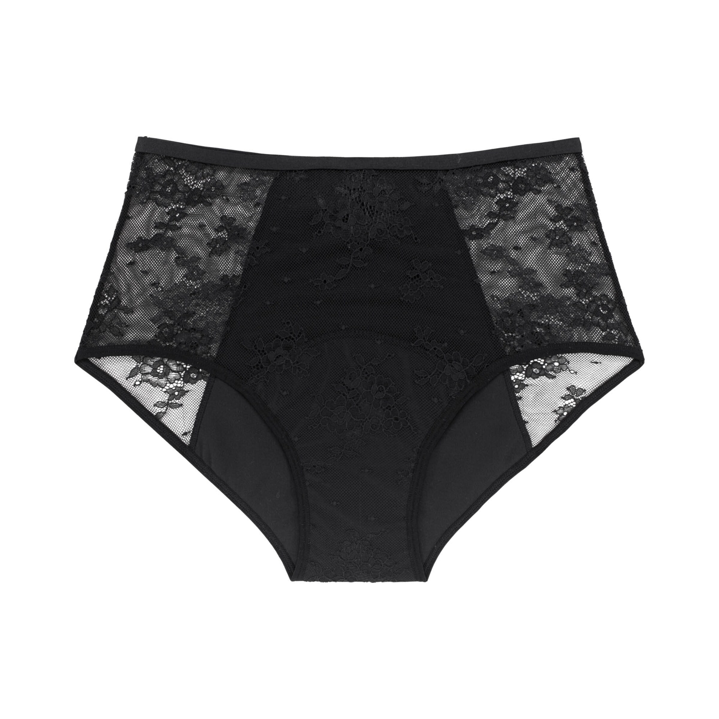 Dorina - Cueca 'SELENA ' em preto: frente