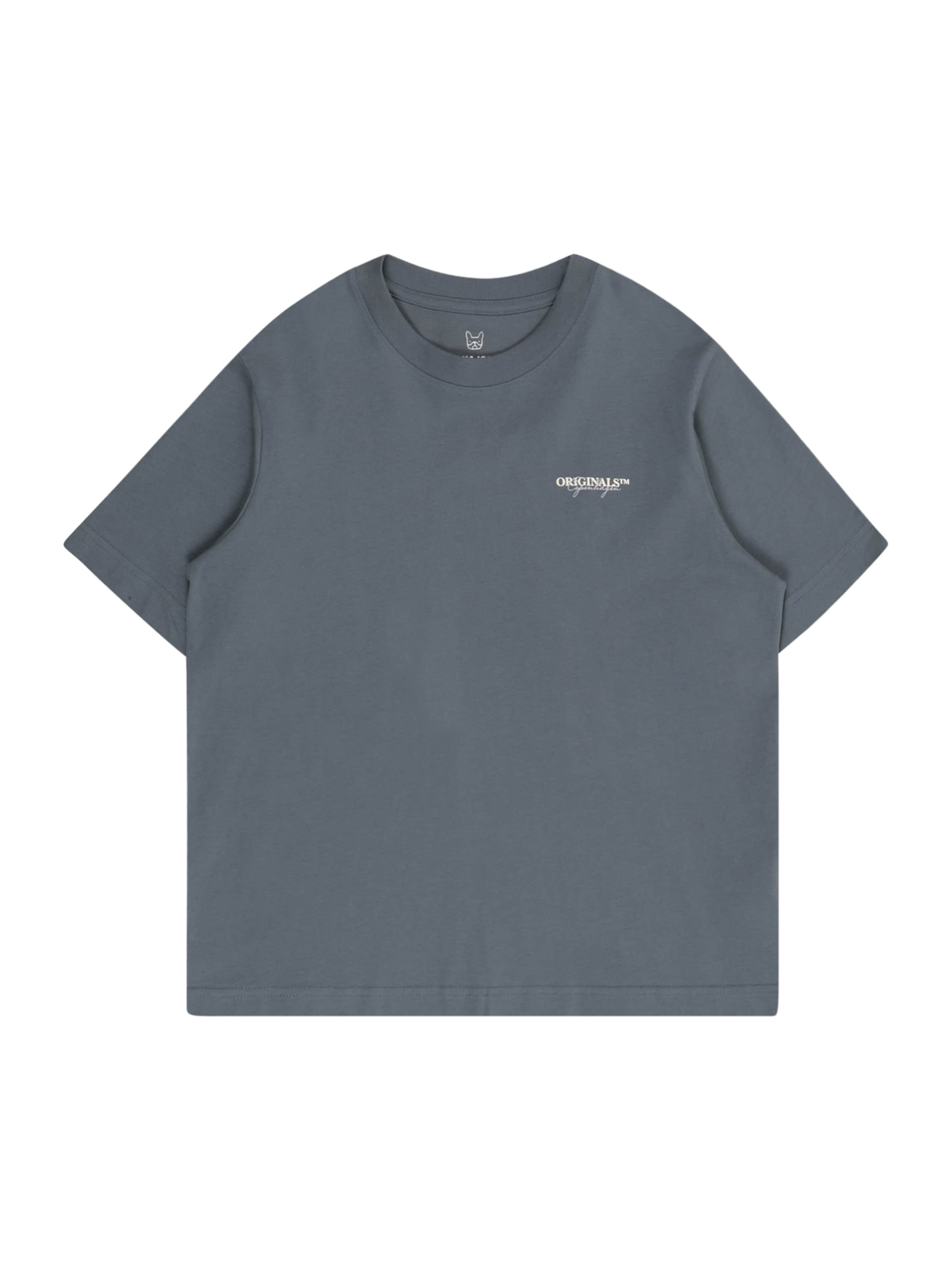 T-Shirt &#x27;Jorlslington&#x27; Jack &amp; Jones Junior en bleu : devant