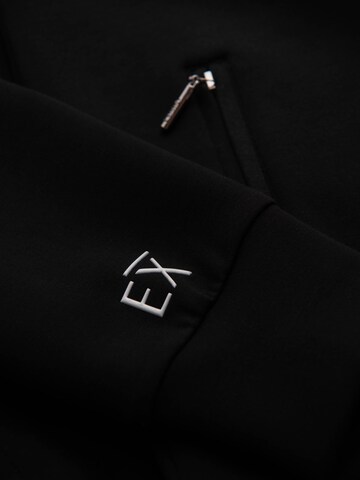 Ombre Sweatvest 'OM-SSZP-0216' in Zwart