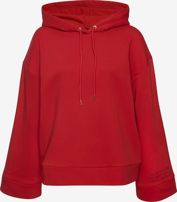 BUFFALO Sweatshirt in Rot: Vorderseite