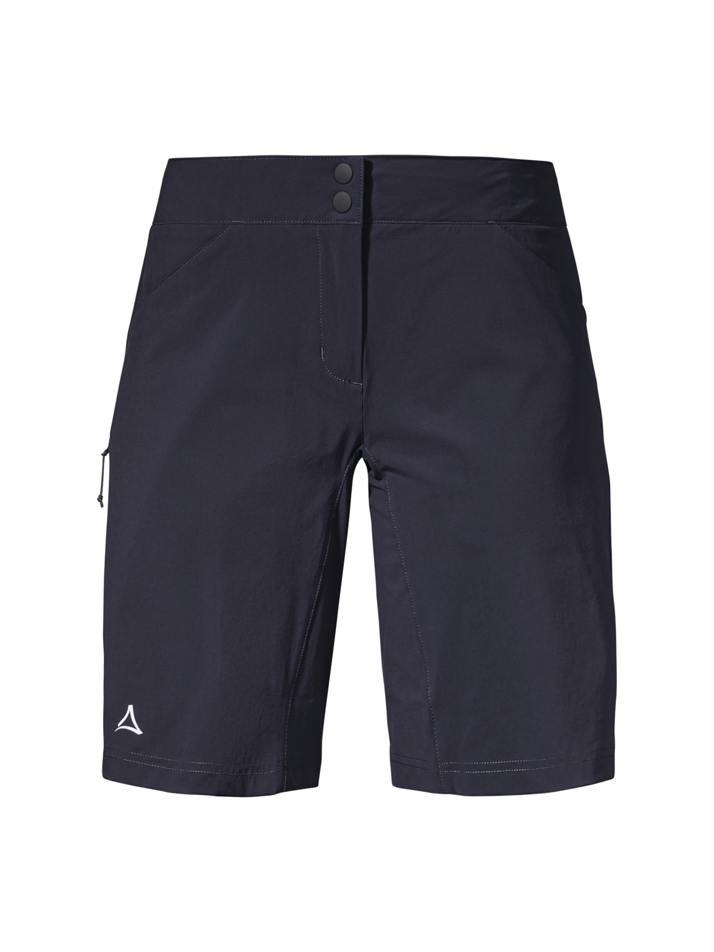 Schöffel Regular Outdoor trousers 'Danube' in Blue: front