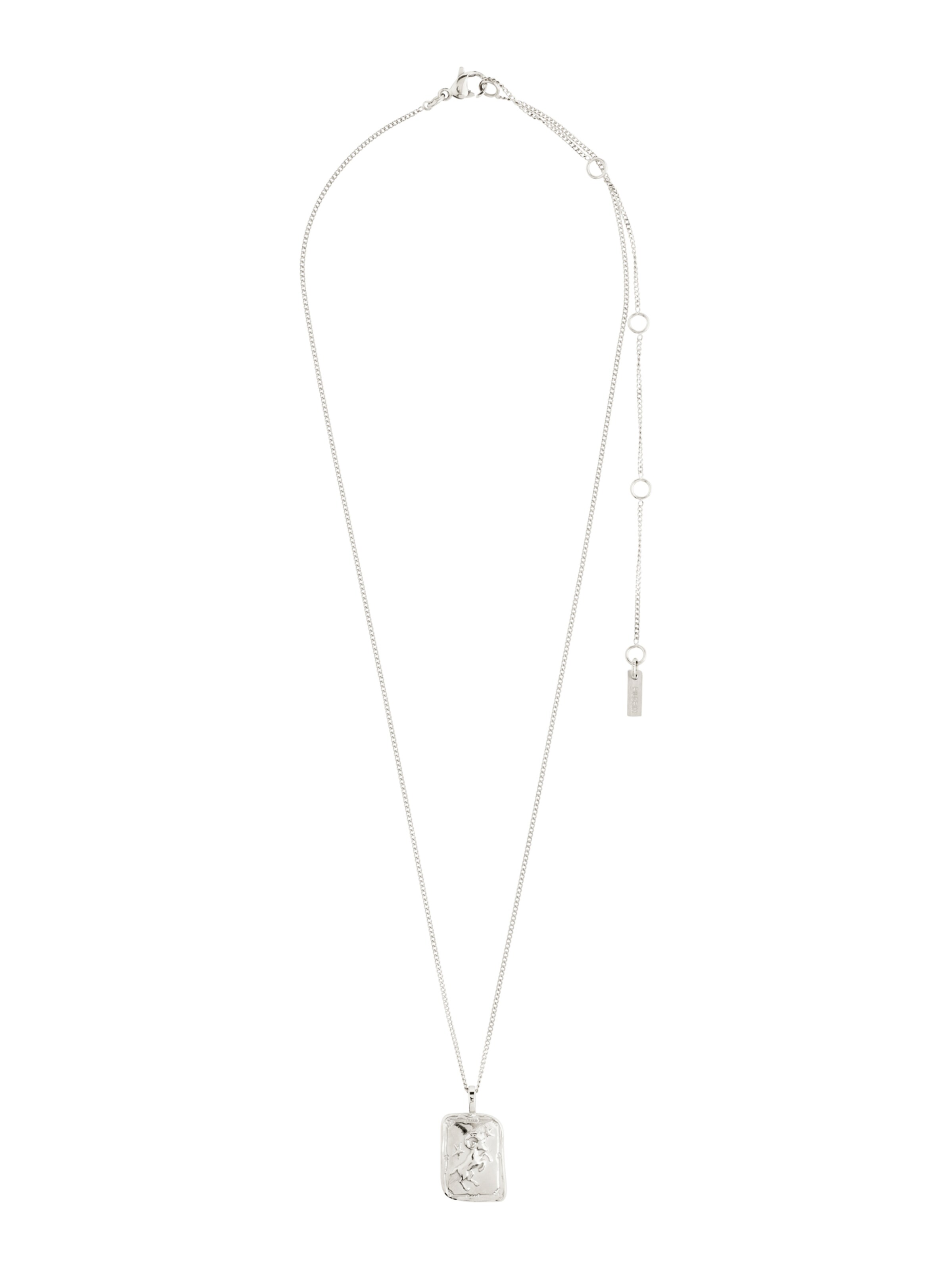 Pilgrim Цепочка 'Zodiac Sign Aries' в Серебристый: спереди