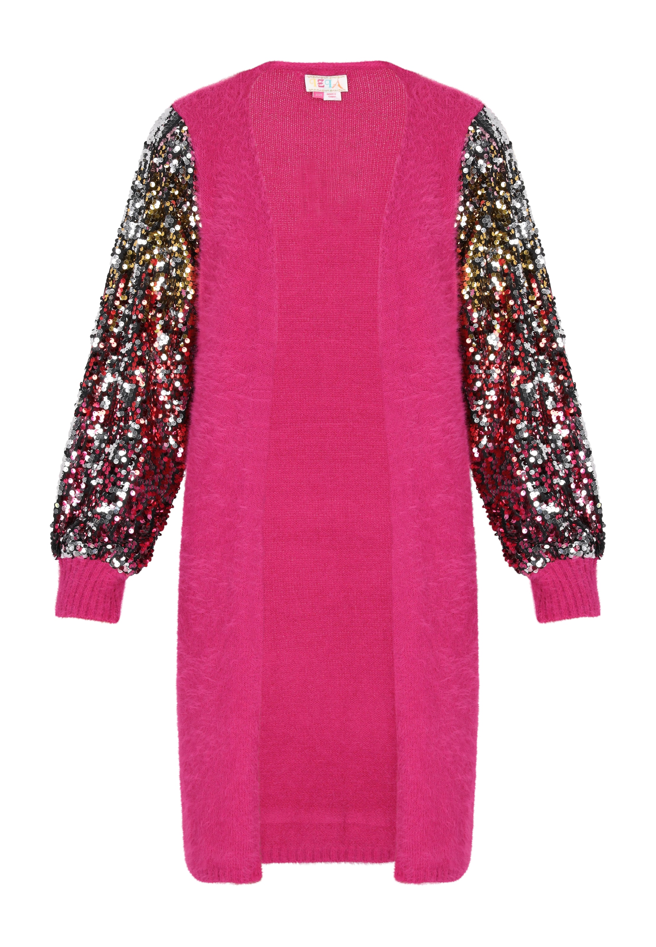 IZIA Knit cardigan in Pink: front