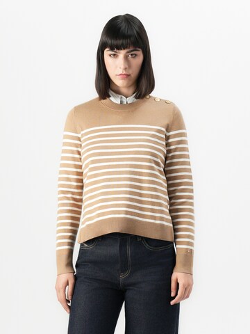 TOMMY HILFIGER Sweater in Beige: front