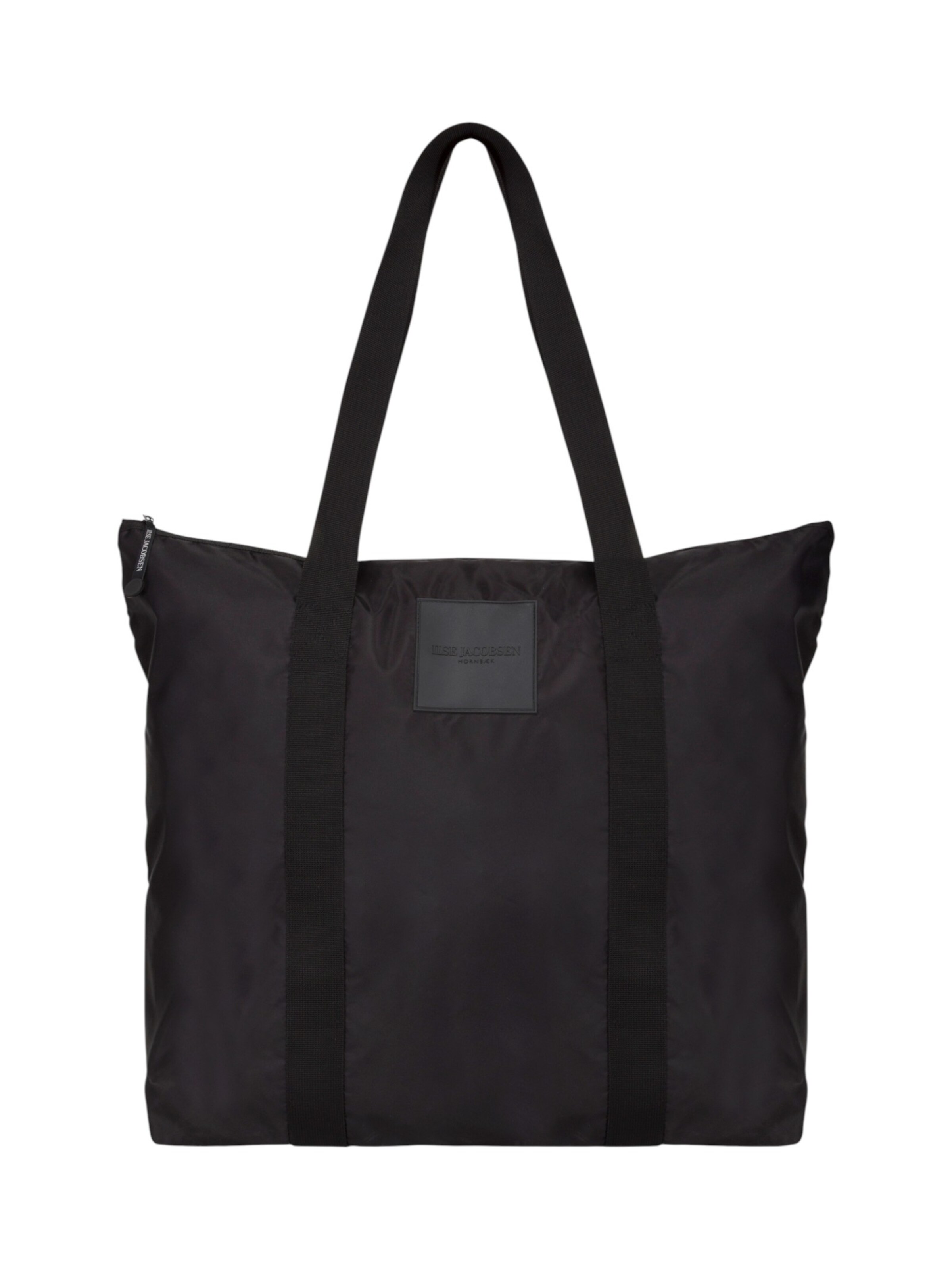 Cabas 'RUBBAG05' ILSE JACOBSEN en noir : devant