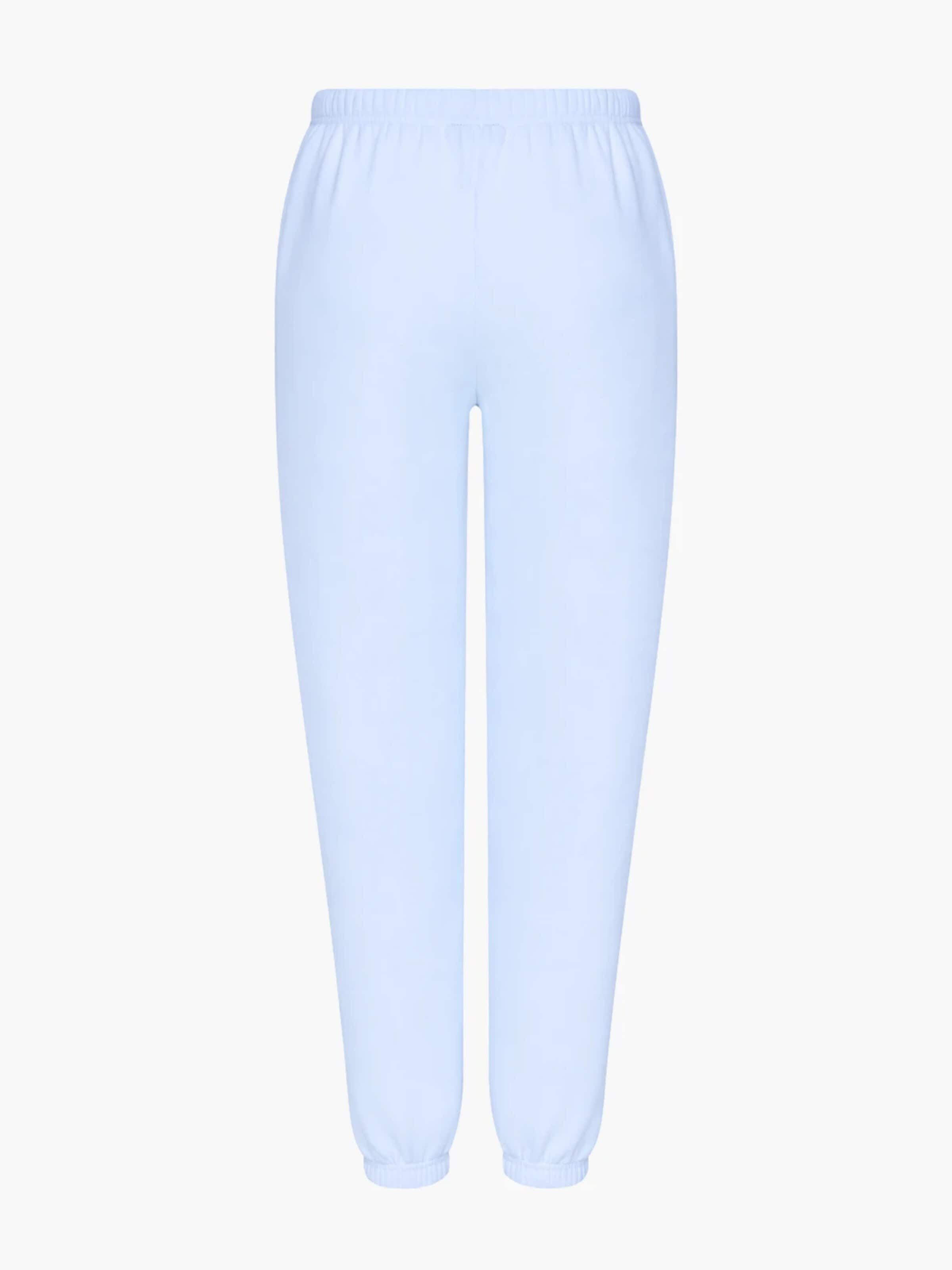 cfab (formerly creamy fabrics) - Pierna ancha Pantalón 'Everyday Carrot' en azul