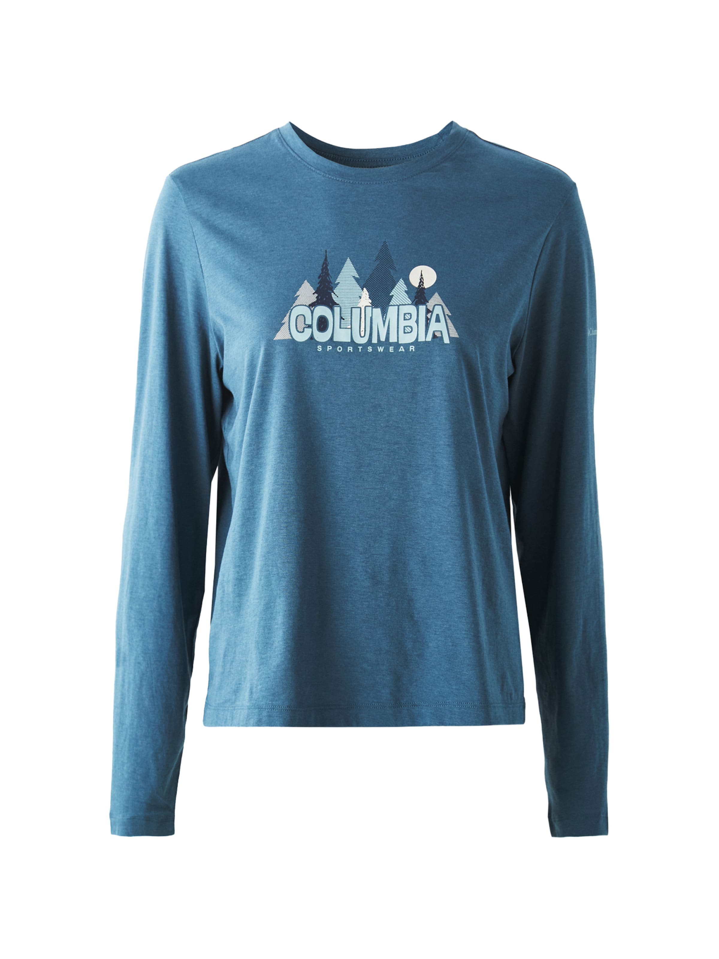 COLUMBIA Funktsionaalne särk 'Ruby Springs', värv sinine: eest vaates