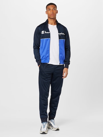 Champion Authentic Athletic Apparel Trainingspak in Blauw