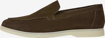 Hackett London Mokassin 'Martin' in Grün: Vorderseite