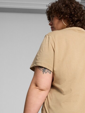 T-shirt fonctionnel 'Essentials Heather' PUMA en marron
