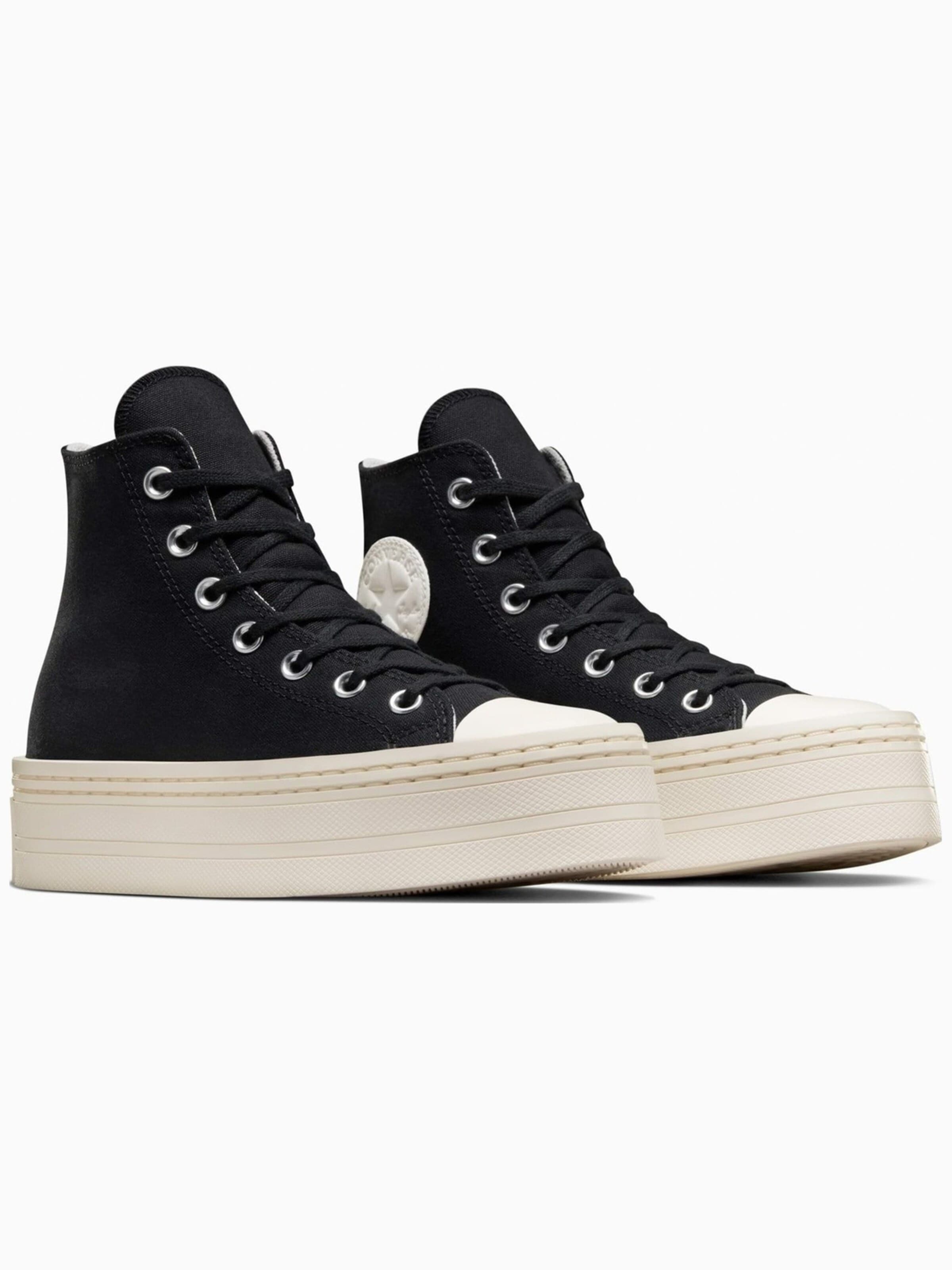 CONVERSE Sneakers hoog 'Converse Chuck Taylor Modern' in Zwart