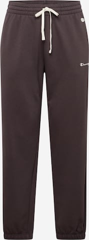 Loosefit Pantaloni de la Champion Authentic Athletic Apparel pe maro: față