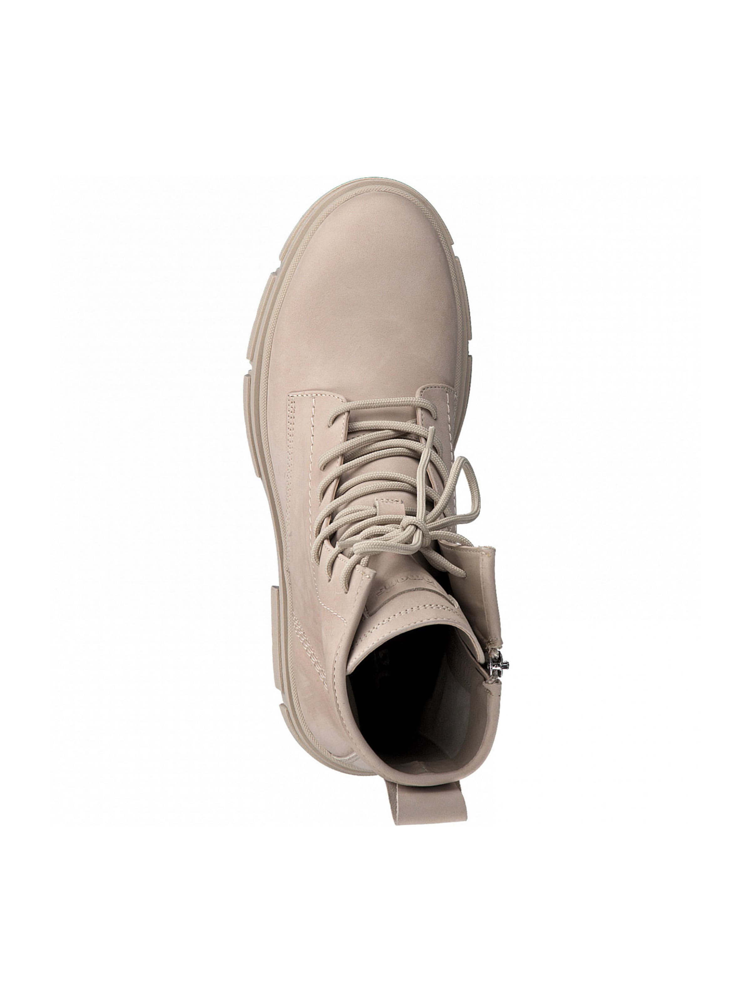 Stivaletto stringato di Tamaris in beige