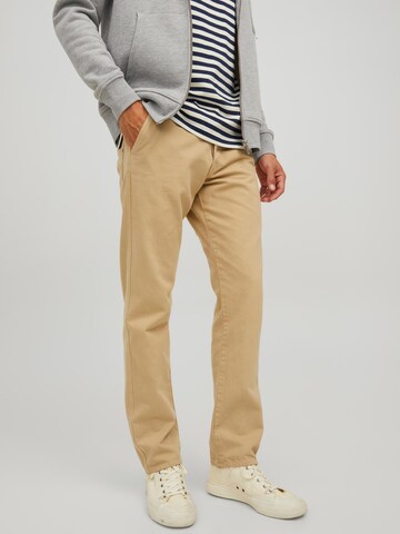 regular Pantaloni 'Chris' di JACK & JONES in beige: frontale