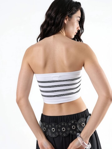 Busem Top in White