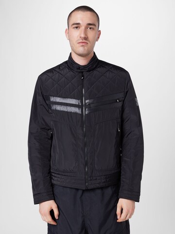 BOSS Between-Season Jacket 'Chanan' in Black: front