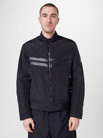 BOSS Between-season jacket 'Chanan' in Black: front