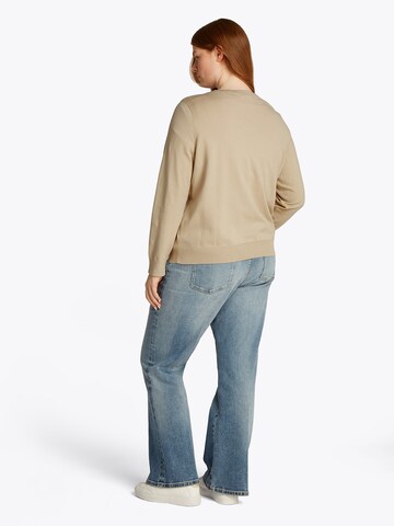 Tommy Hilfiger Curve Sweter w kolorze zielony