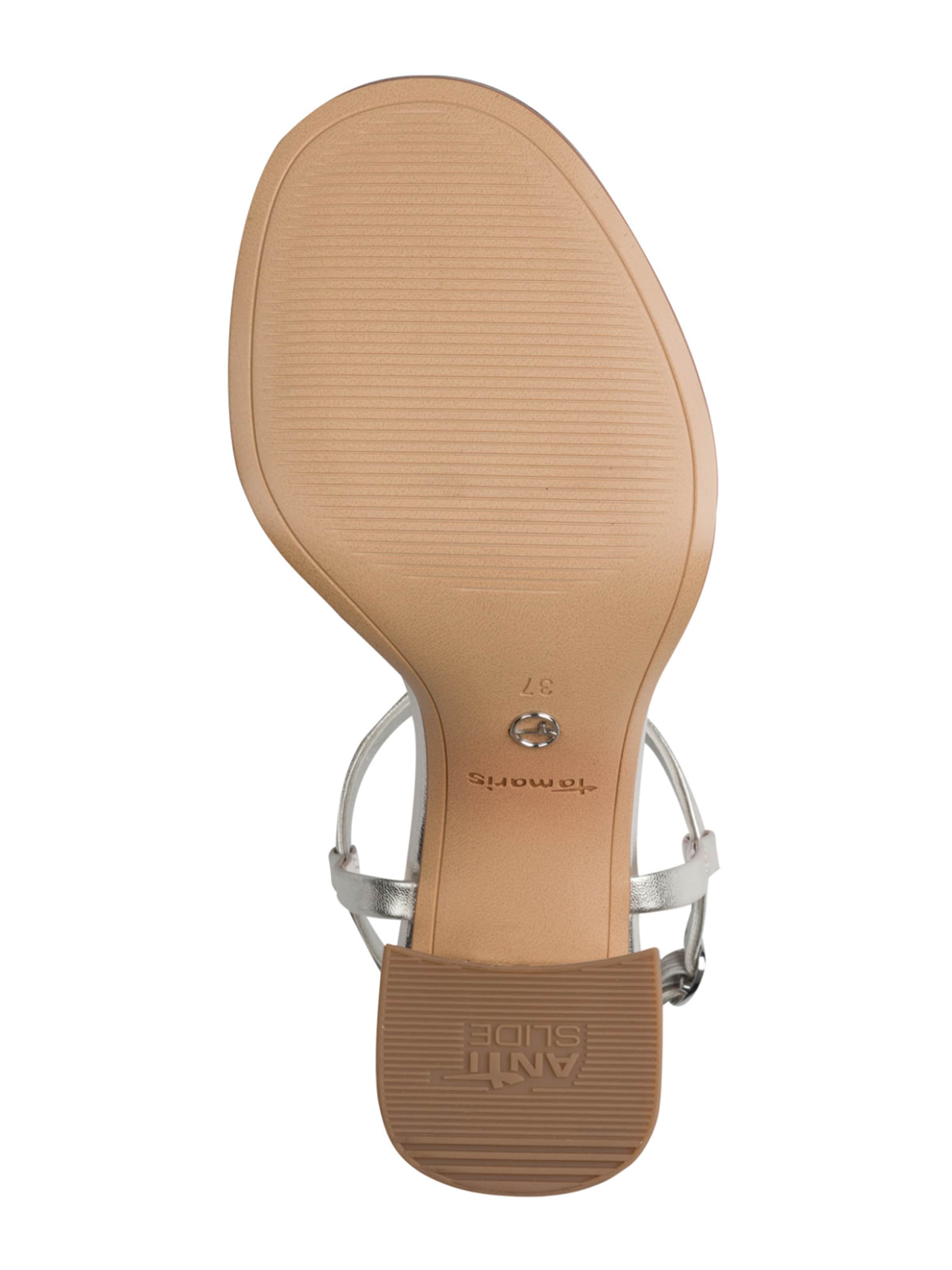 sidabrinė Tamaris Sandalai