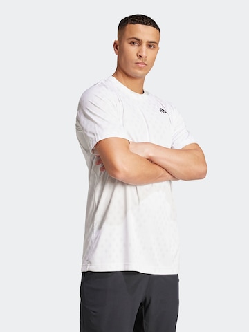 ADIDAS PERFORMANCE Funktionsskjorte 'CLUB' i hvid: forside