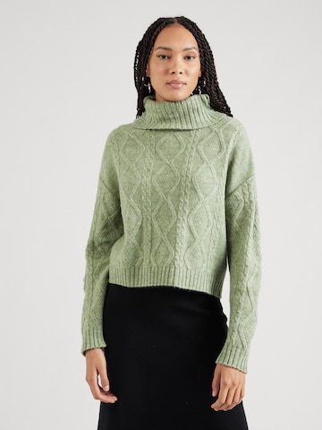 ABOUT YOU Sweater 'Carla' in Green: front