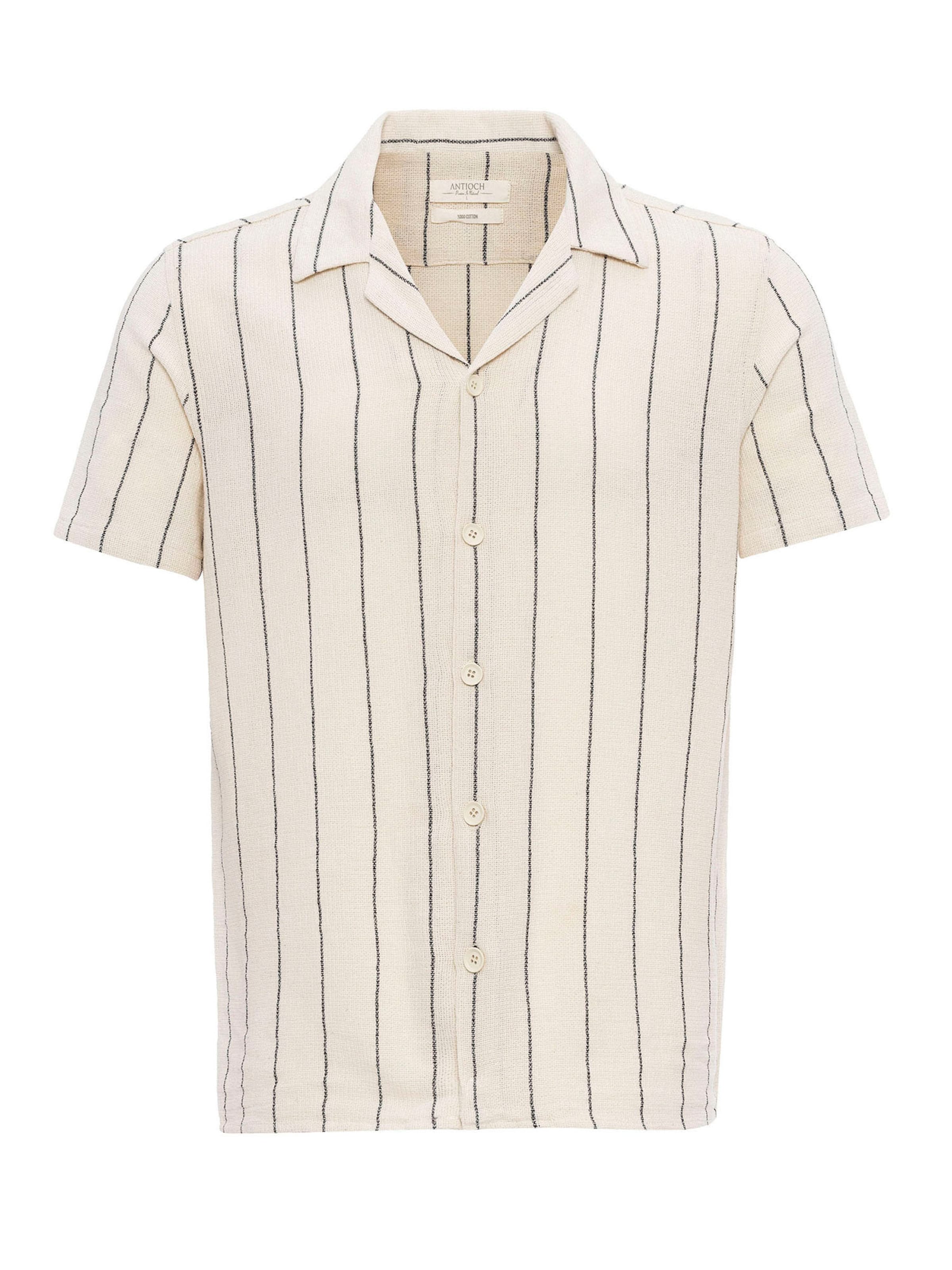 Antioch Средняя посадка Рубашка в Бежевый: спереди