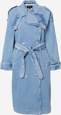 MEOTINE Between-seasons coat 'BOBBY' in Blue: front