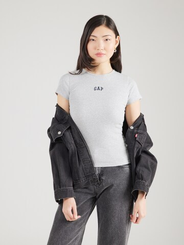 T-shirt GAP en gris : devant